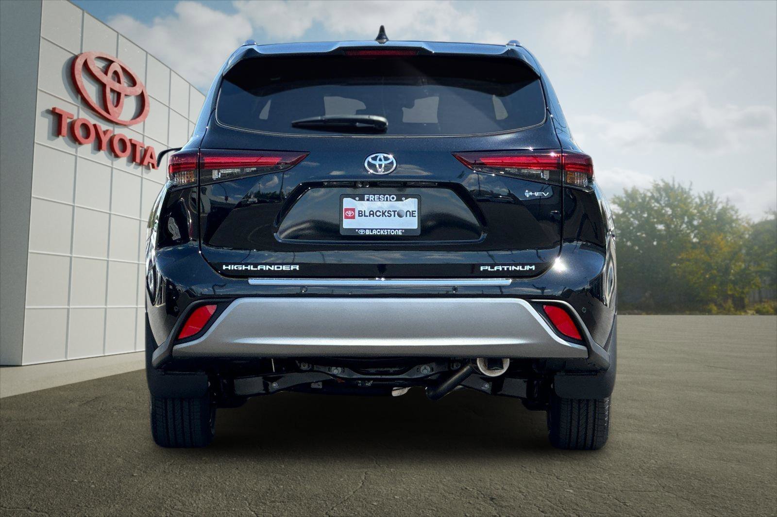 Certified Used 2026 Midnight Black Metallic Toyota Hybrid Platinum image 4