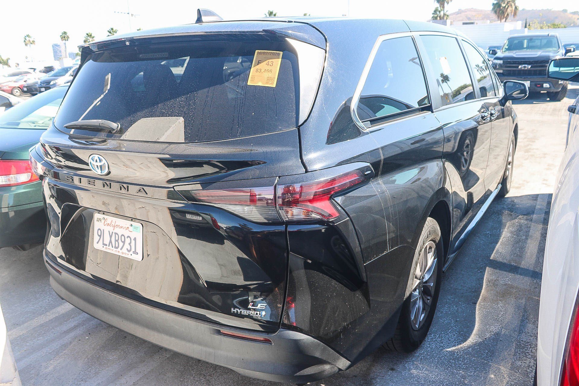 Certified Used 2023 Midnight Black Metallic Toyota LE image 13