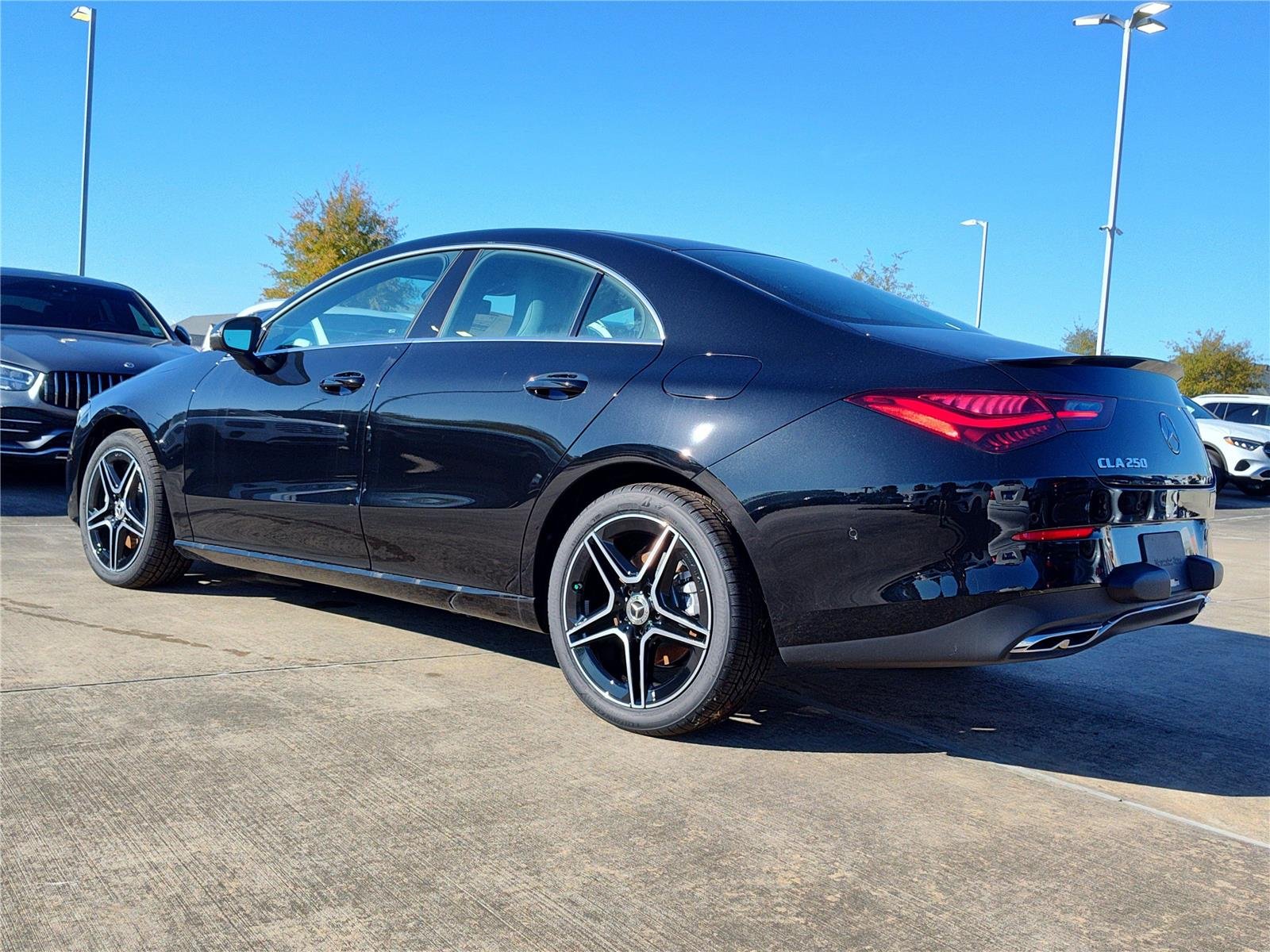 New 2026 Cosmos Black Metallic Mercedes-Benz CLA 250 image 3