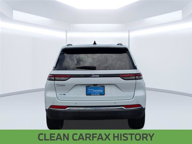 Used 2022 Bright White Clearcoat Jeep 4xe image 5