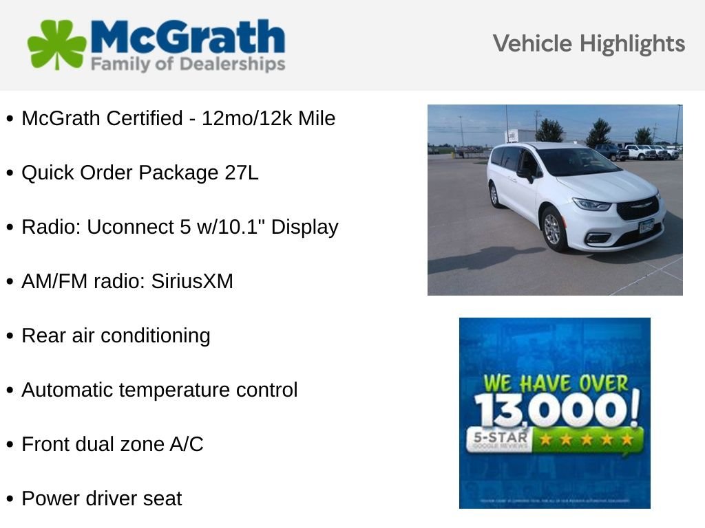 Used 2024 White Chrysler Touring L image 6