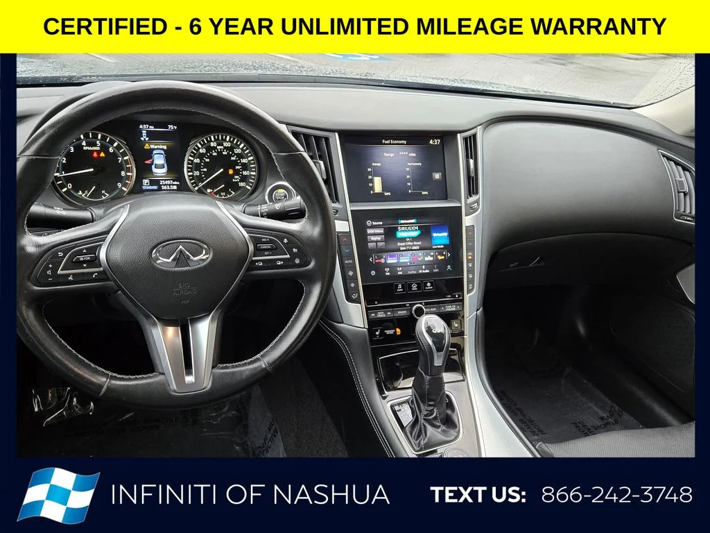 Certified Used 2023 Black INFINITI LUXE image 9