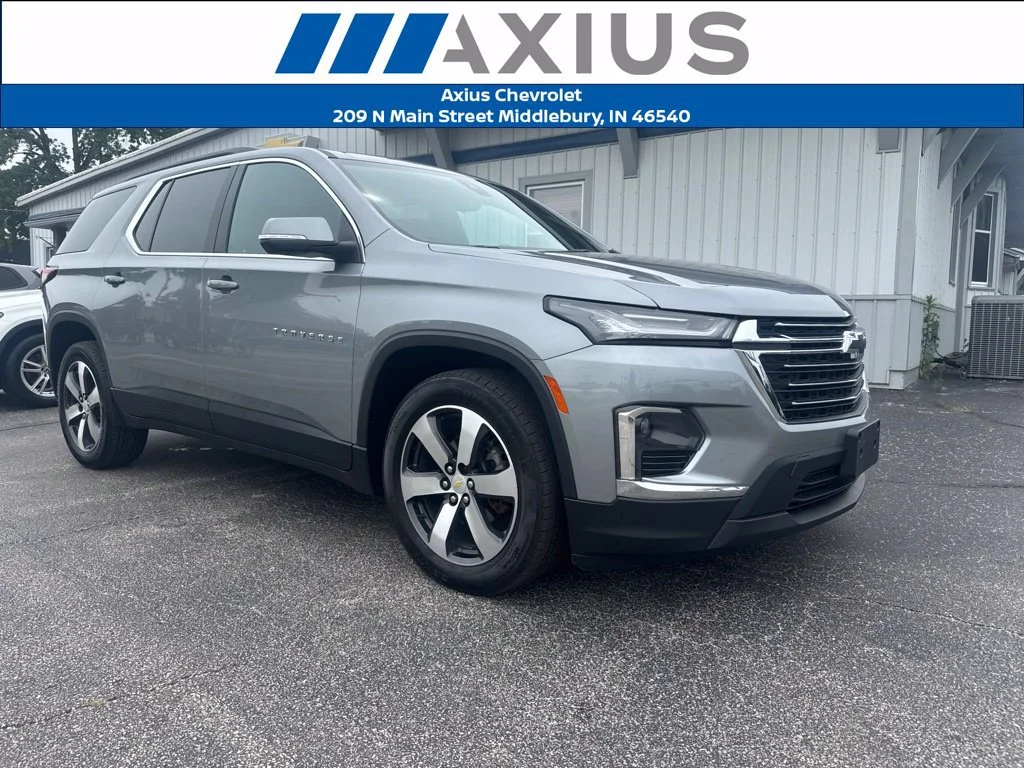 Used 2023 STERLING GRAY METALLIC Chevrolet LT Cloth image 1