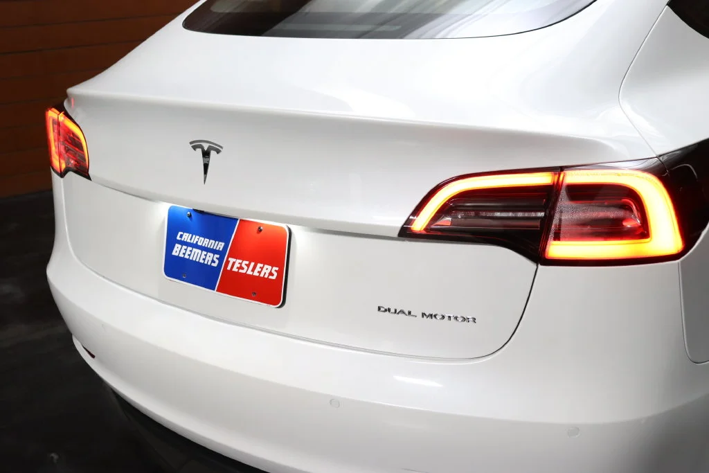 Used 2022 Pearl White Multi-Coat Tesla Long Range image 14