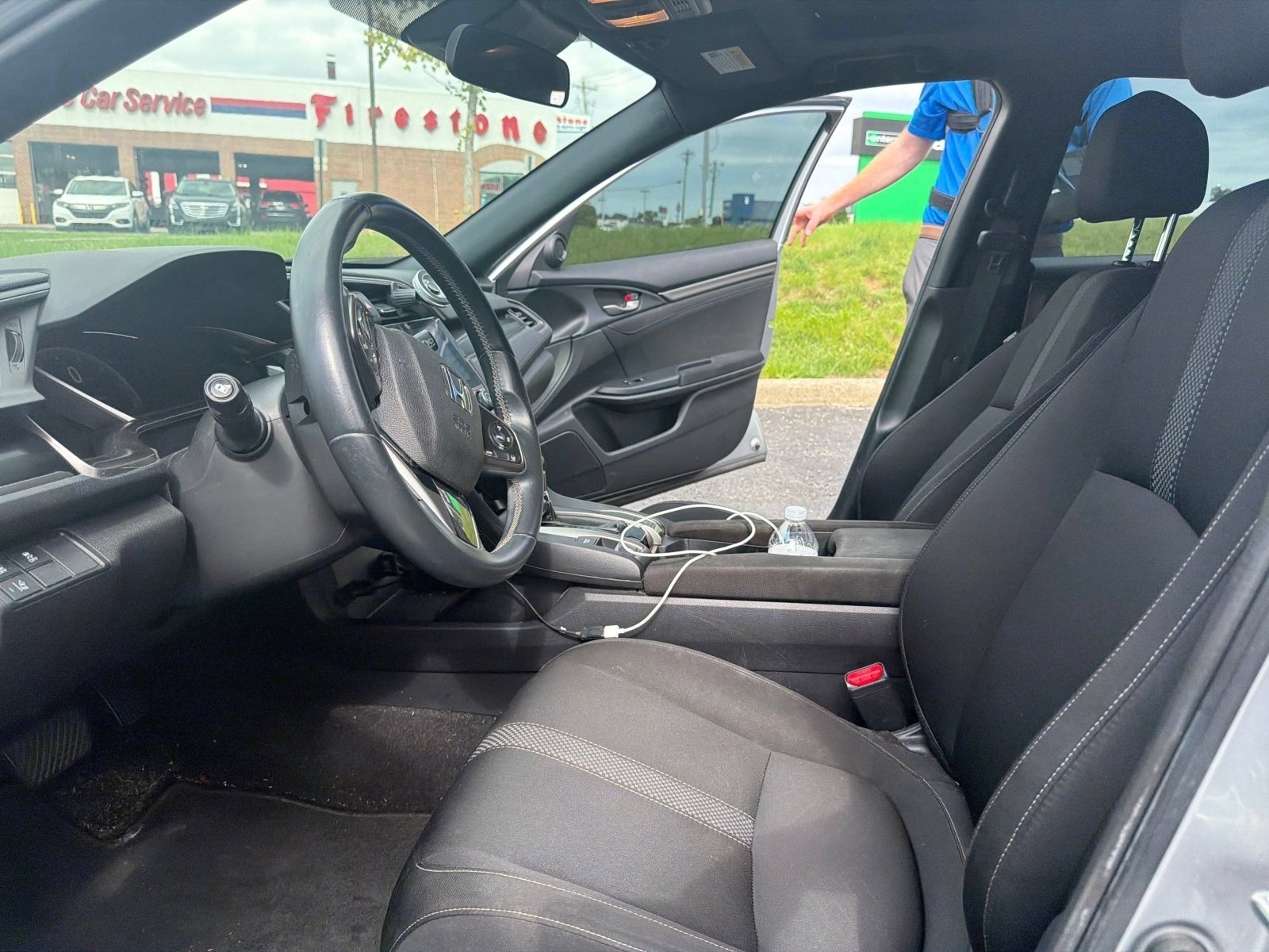 Used 2021 Lunar Silver Metallic Honda EX image 22