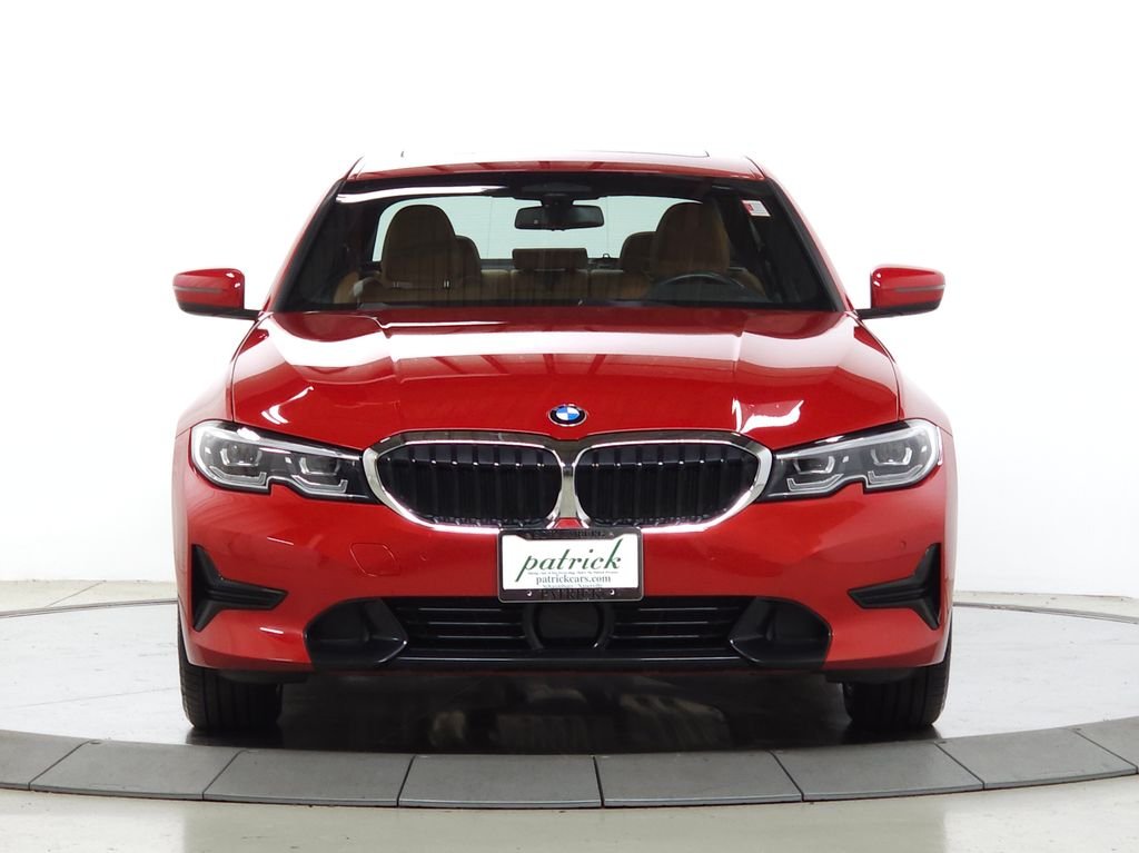 Used 2021 Melbourne Red Metallic BMW 330i xDrive image 2