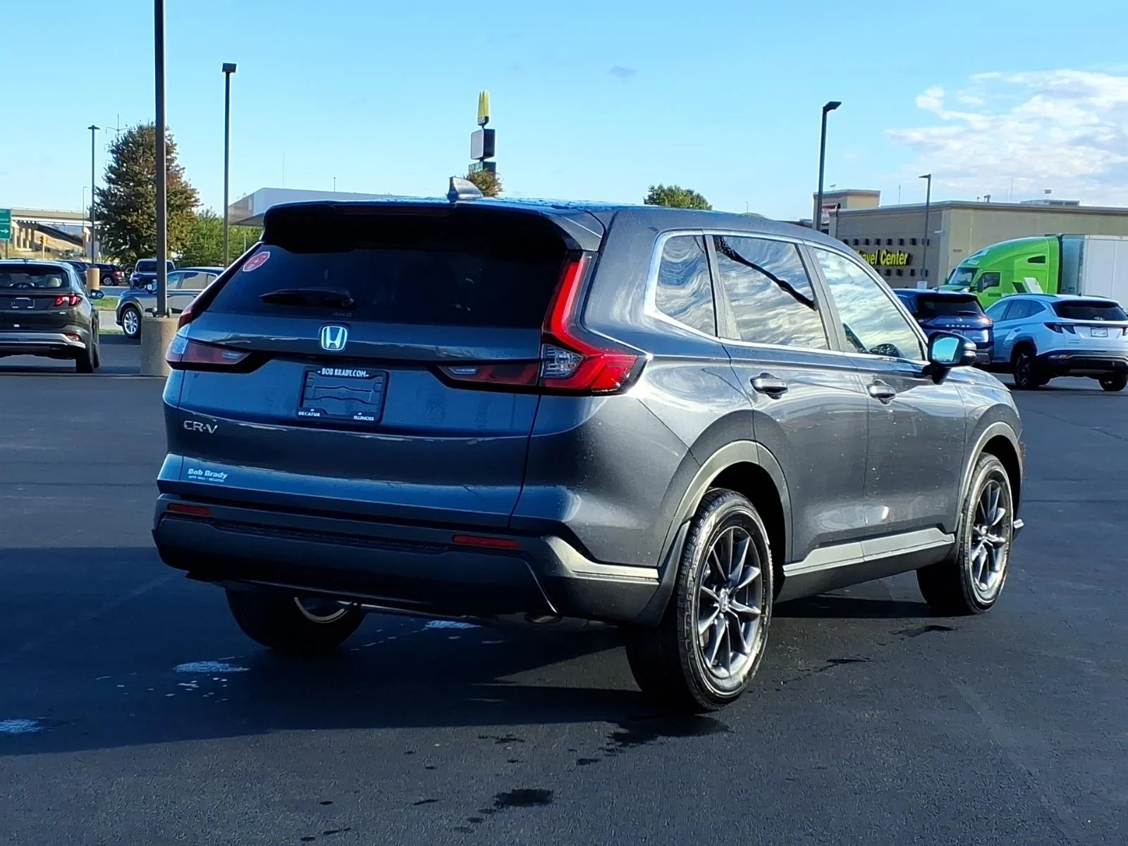 New 2027 Meteorite Gray Metallic Honda EX-L image 12