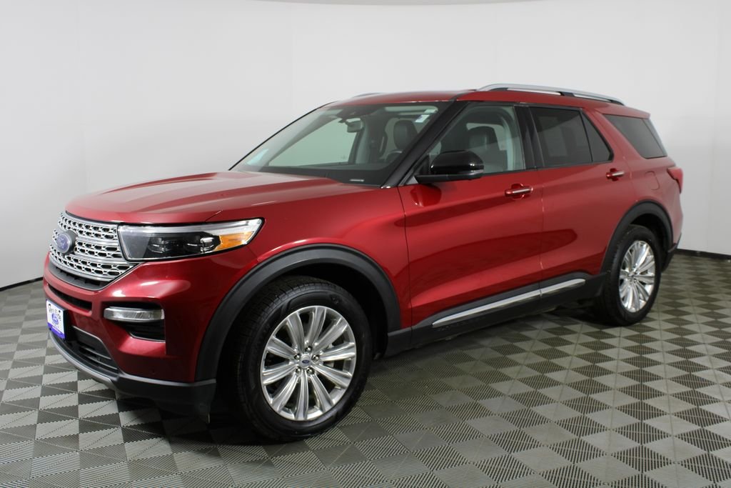 Used 2021 Red Ford Limited image 3