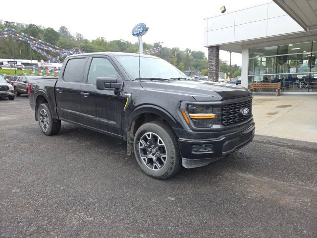 Used 2024 Agate Black Metallic Ford STX image 2