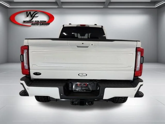 New 2026 Star White Metallic Tri-Coat Ford F-350® Platinum® image 8
