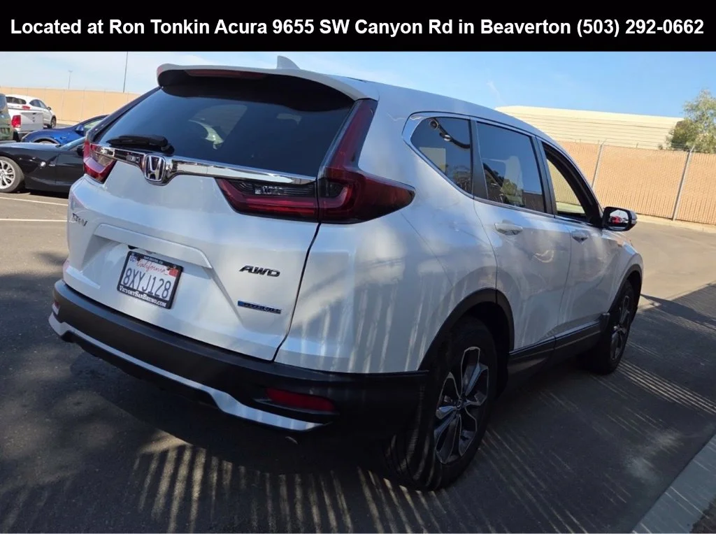Used 2022 Platinum White Pearl Honda EX image 4
