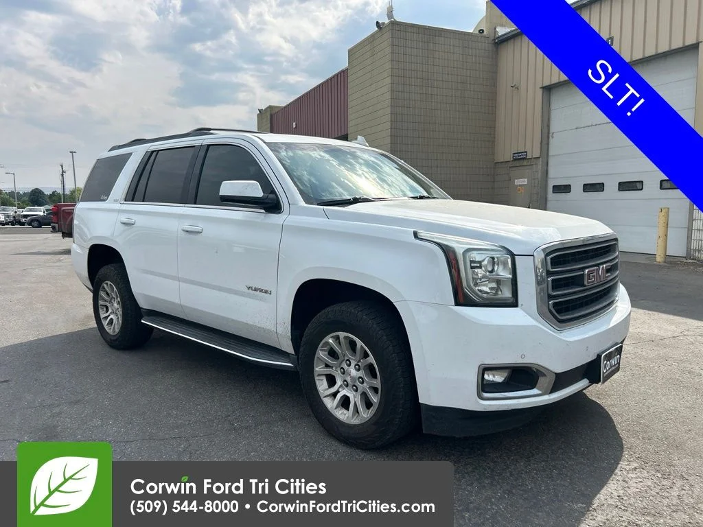 Used 2017 Summit White GMC SLT image 1