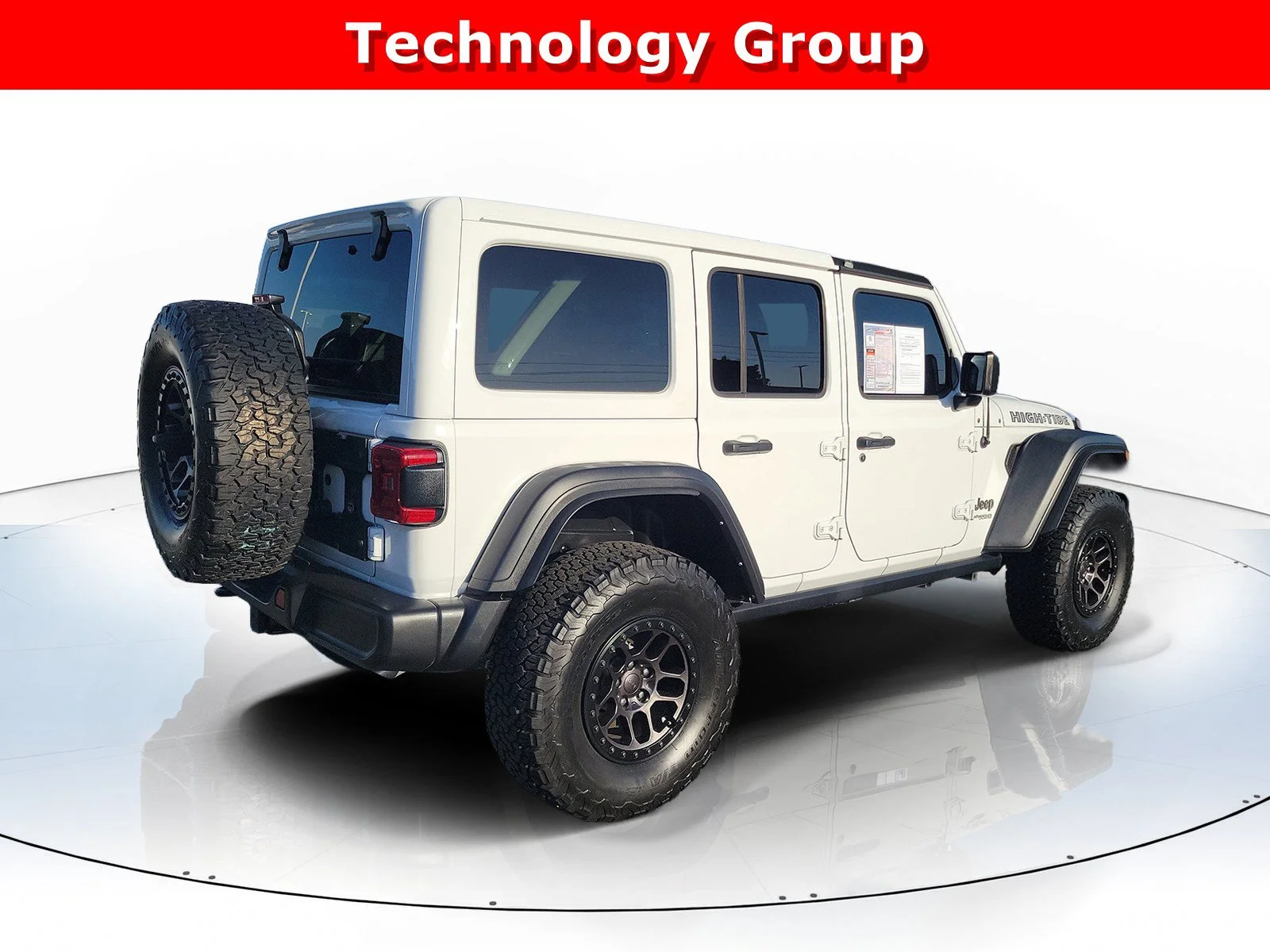 Used 2022 White Jeep Unlimited High Tide image 2