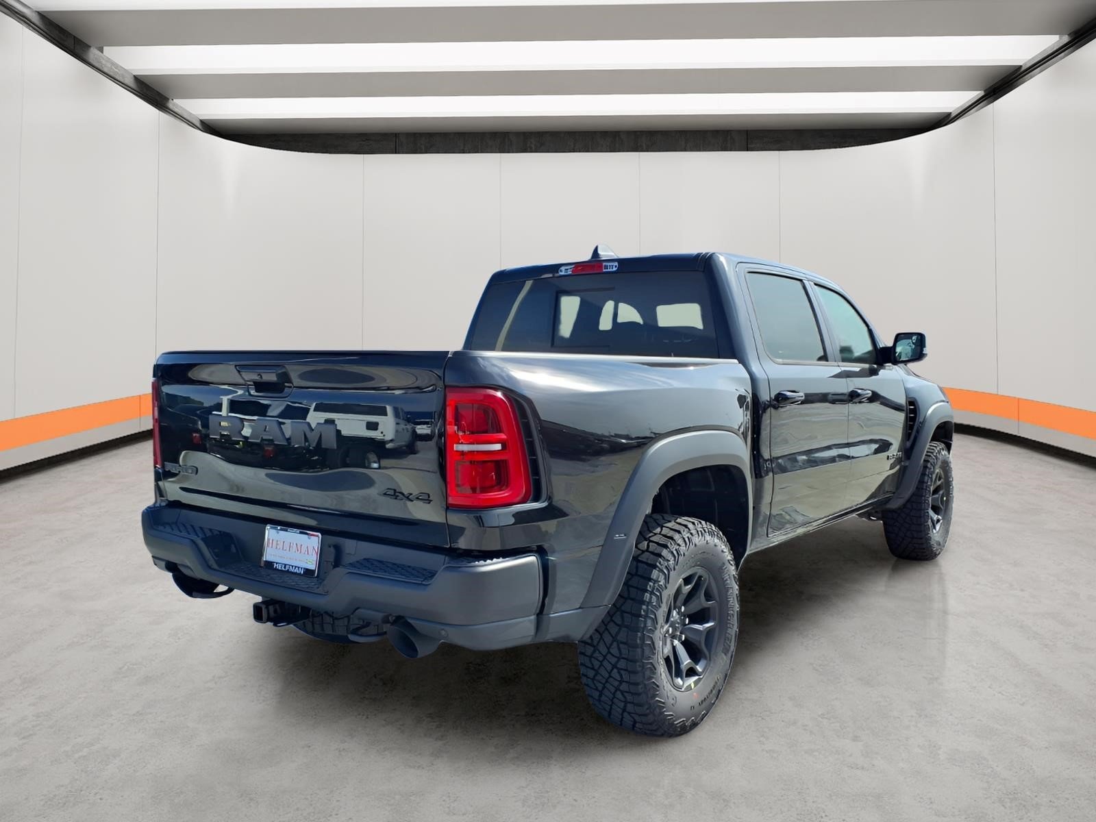 New 2026 Diamond Black Crystal Pearl-Coat Exterior Paint RAM RHO image 4