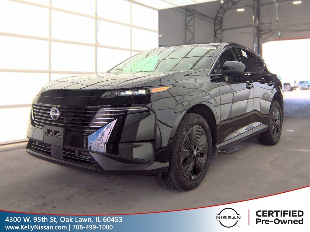 Used 2025 Super Black Nissan SV image 1