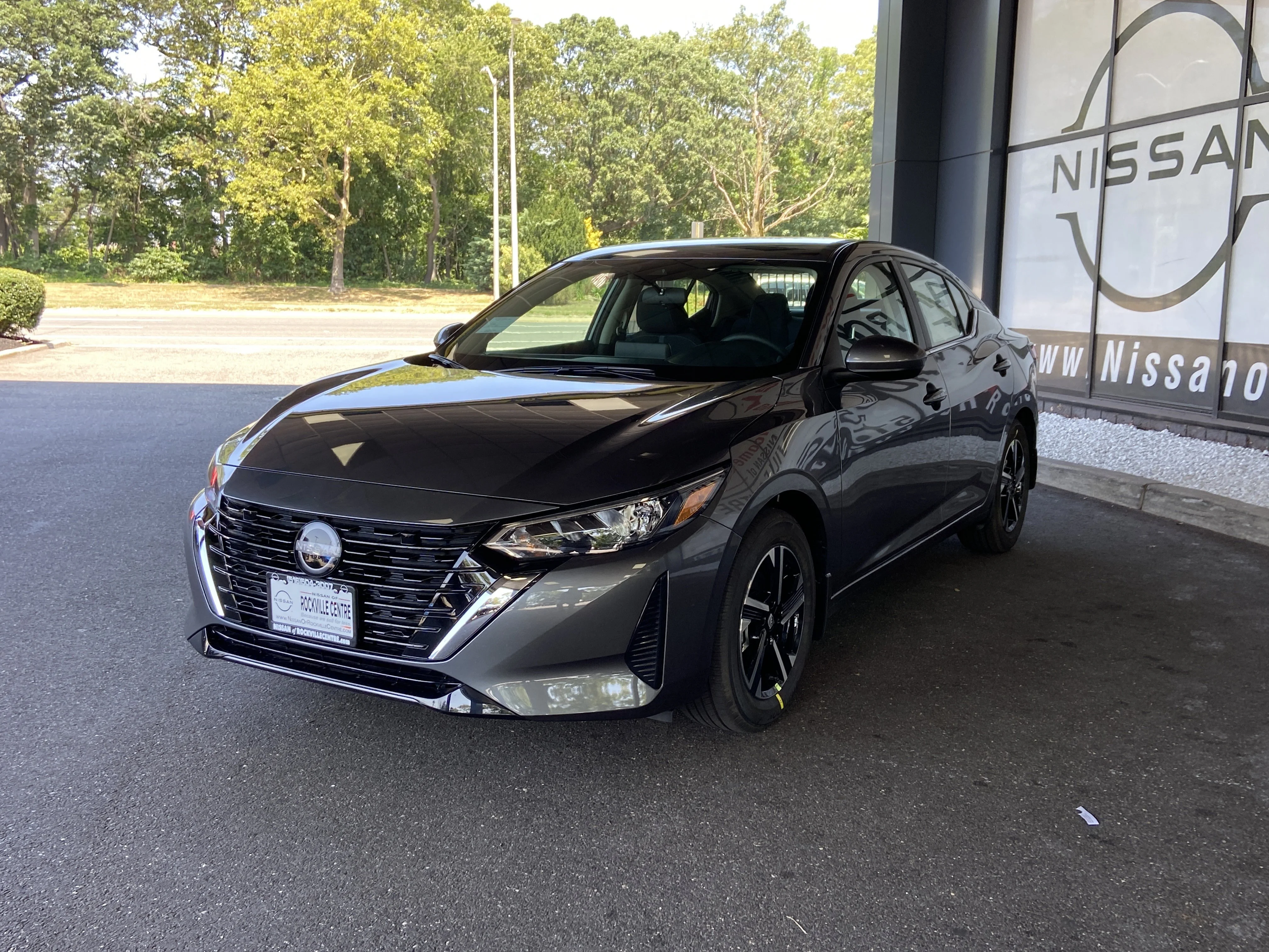 New 2025 Gun Metallic Nissan SV image 7