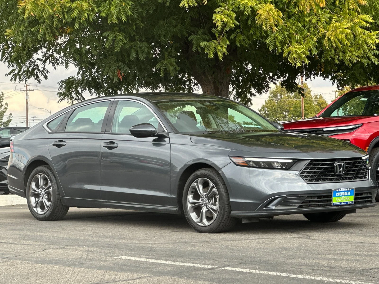 Used 2024 Gray Honda EX image 2