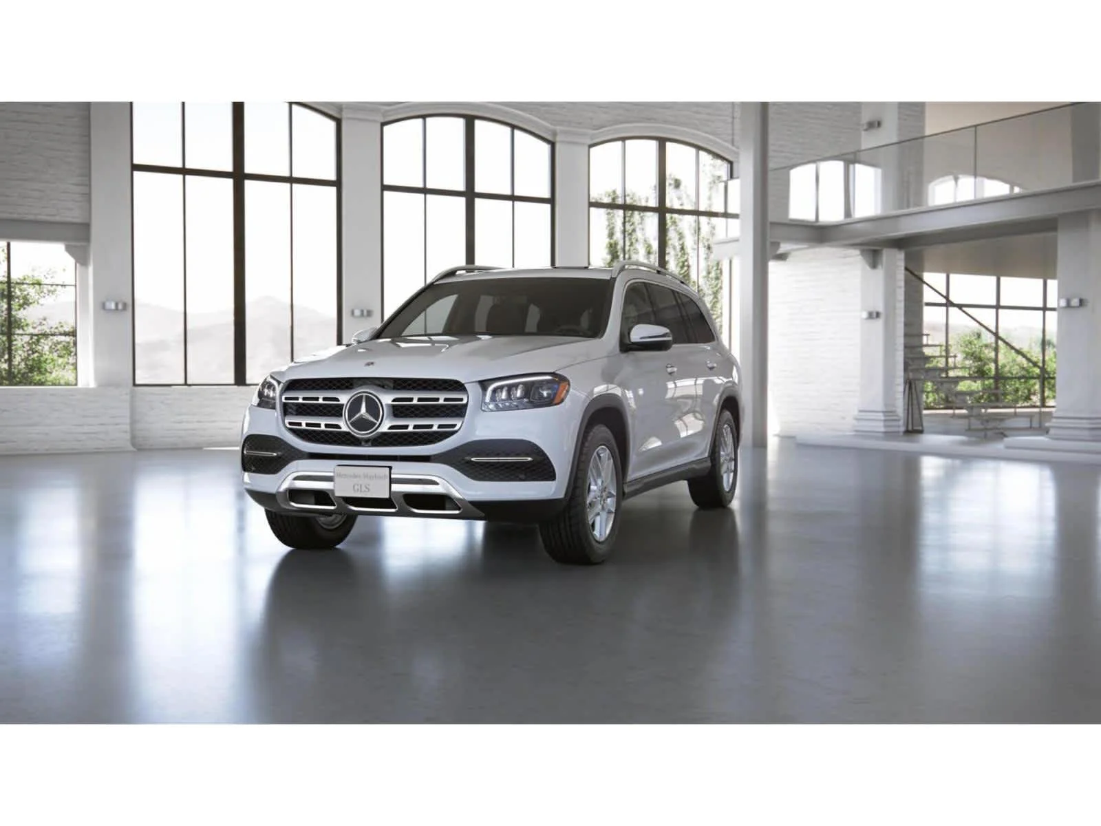 Used 2020 Polar White Mercedes-Benz GLS 450 image 41