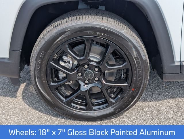 New 2026 Bright White Clear-Coat Exterior Paint Jeep Latitude image 12