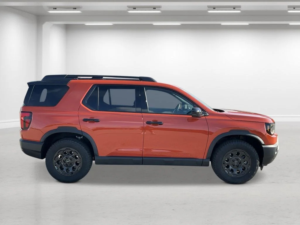 New 2026 Sunset Orange Honda TrailSport Elite Blackout image 6