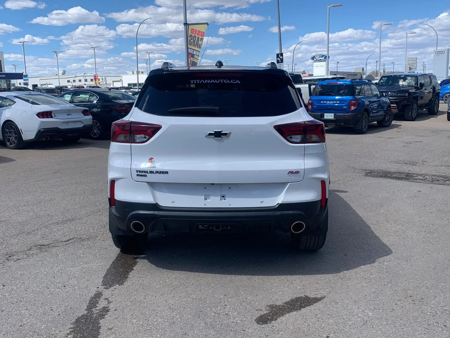 Certified Used 2022 White Chevrolet RS AWD*Remote Start | Htd Seats | Htd Wheel | Park Assist | Apple CarPlay | Blind Spot Detection image 11