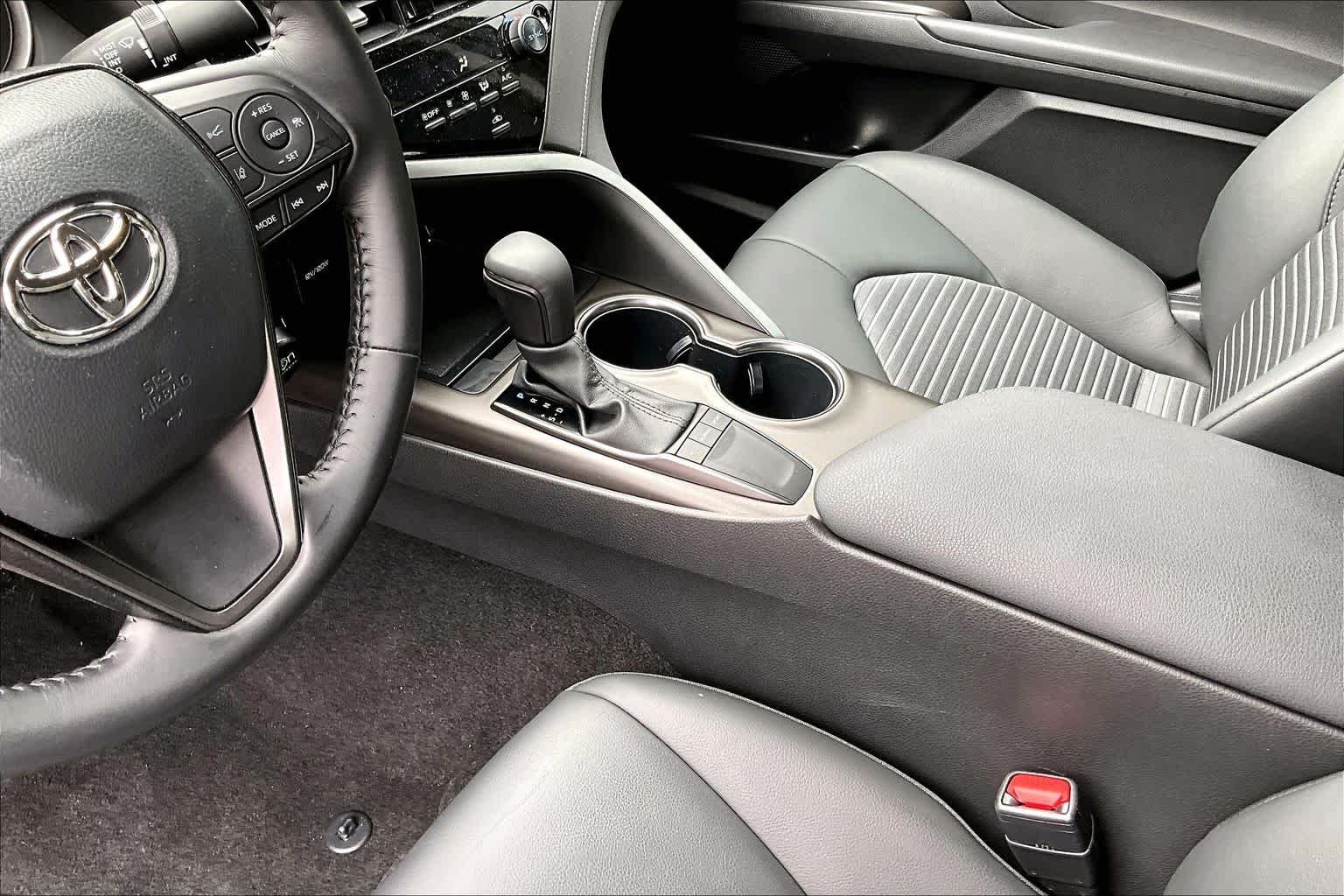 Used 2024 Midnight Black Metallic Toyota SE image 17