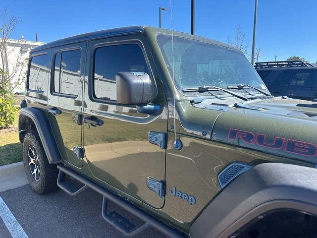 Used 2021 Green Jeep Unlimited Rubicon image 8