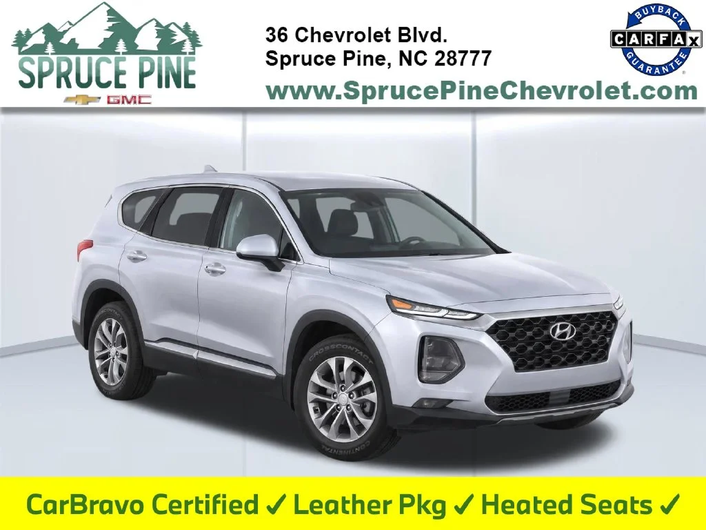 Certified Used 2019 Silver Hyundai SEL image 1