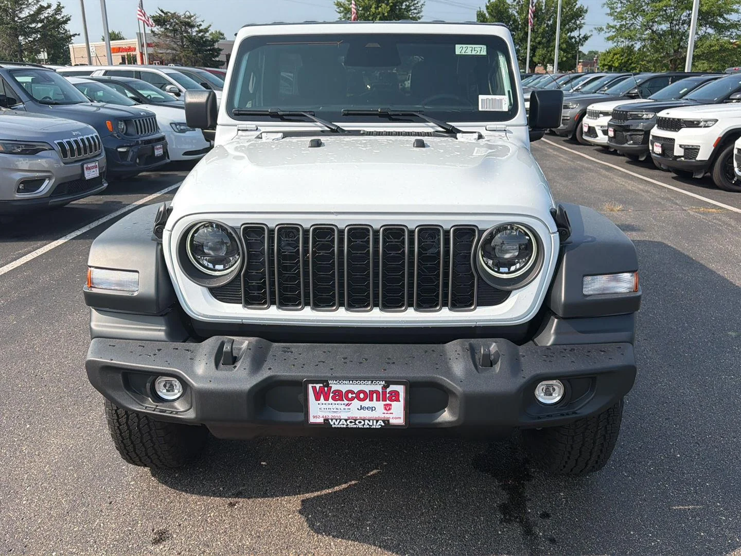 New 2026 Bright White Clearcoat Jeep Sport S image 3