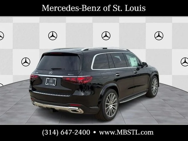 New 2026 Obsidian Black Metallic Mercedes-Benz GLS 580 image 3