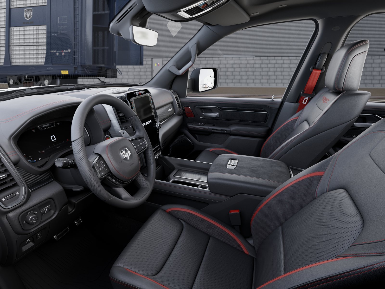 New 2027 Diamond Black Crystal Pearl-Coat Paint RAM TRX SRT image 22