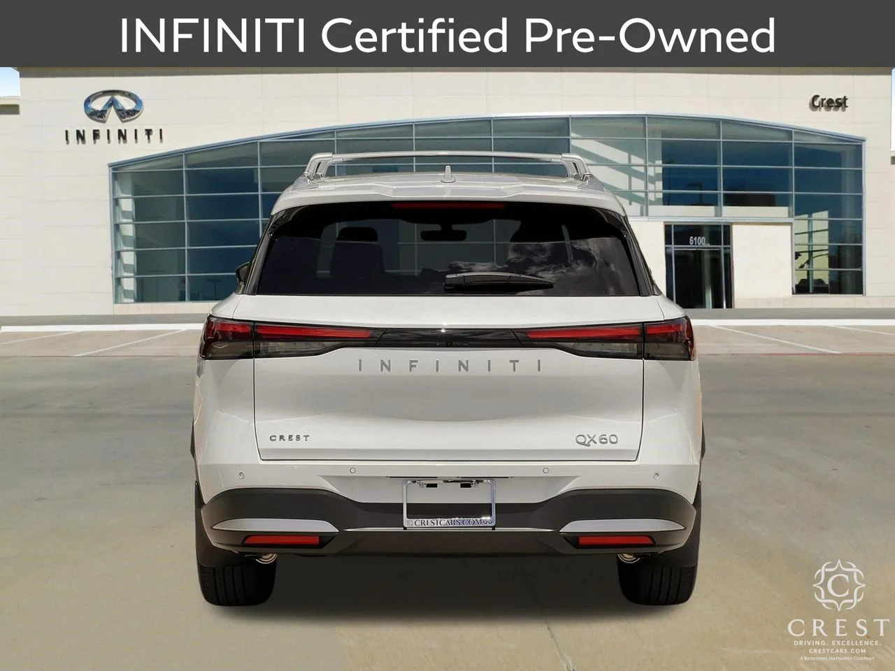 Certified Used 2026 Radiant White INFINITI LUXE image 3