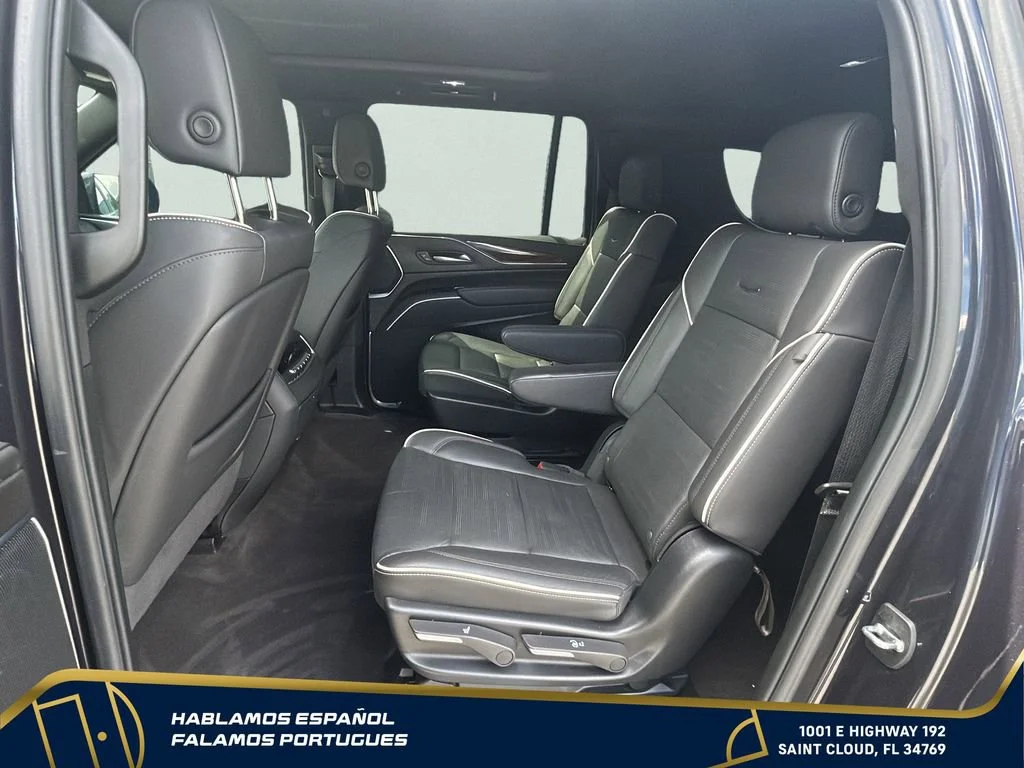 Used 2024 Galactic Gray Metallic Cadillac Premium Luxury image 21