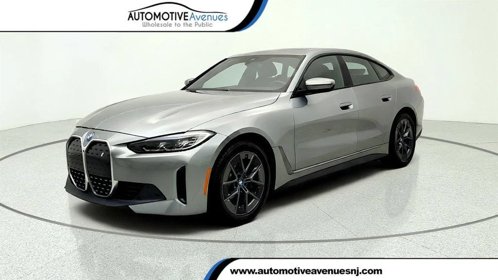 Used 2023 Skyscraper Grey Metallic BMW eDrive35 Gran Coupe w/ Premium Pkg, Parking Assist Pkg image 1