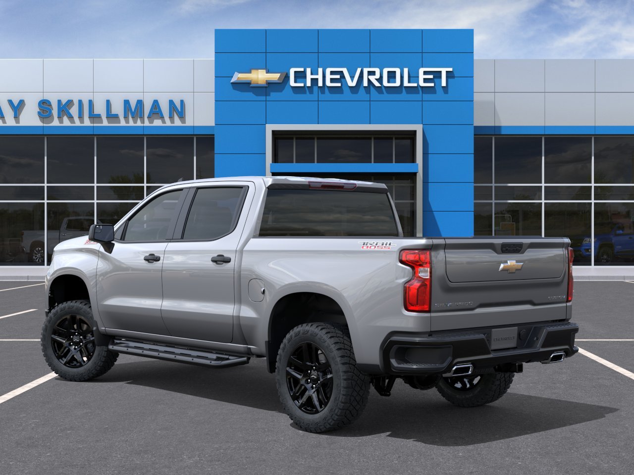 New 2026 Sterling Gray Metallic Chevrolet Custom Trail Boss image 3