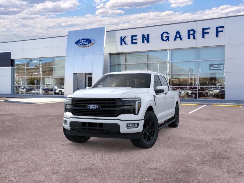 New 2026 Star White Metallic Tri-Coat Ford Platinum image 2