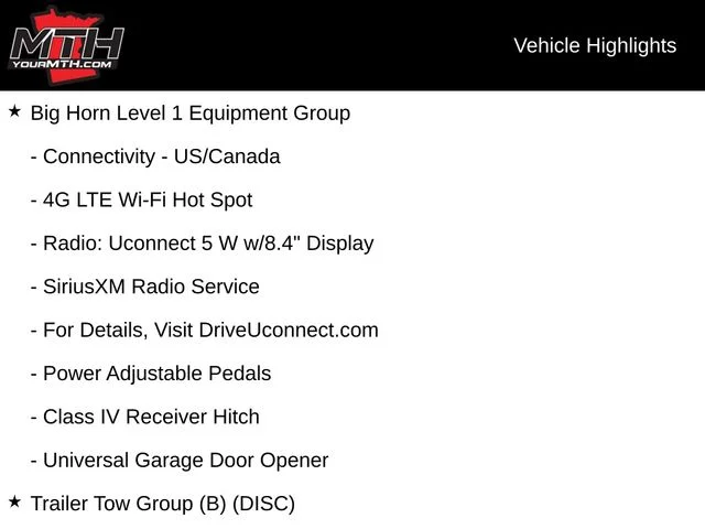 2022 RAM Ram 1500 Pickup Big Horn/Lone Star - Photo 19