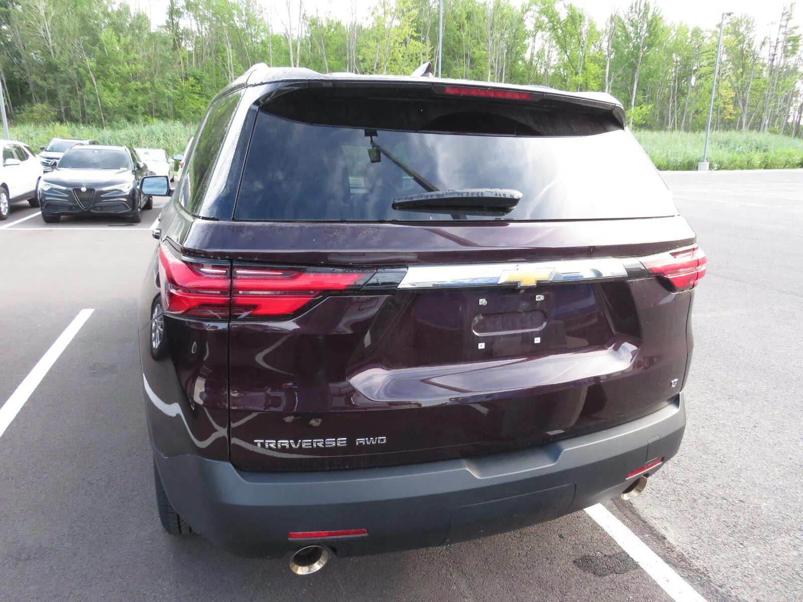 Used 2023 BLACK CHERRY METALLIC Chevrolet LT Cloth image 11