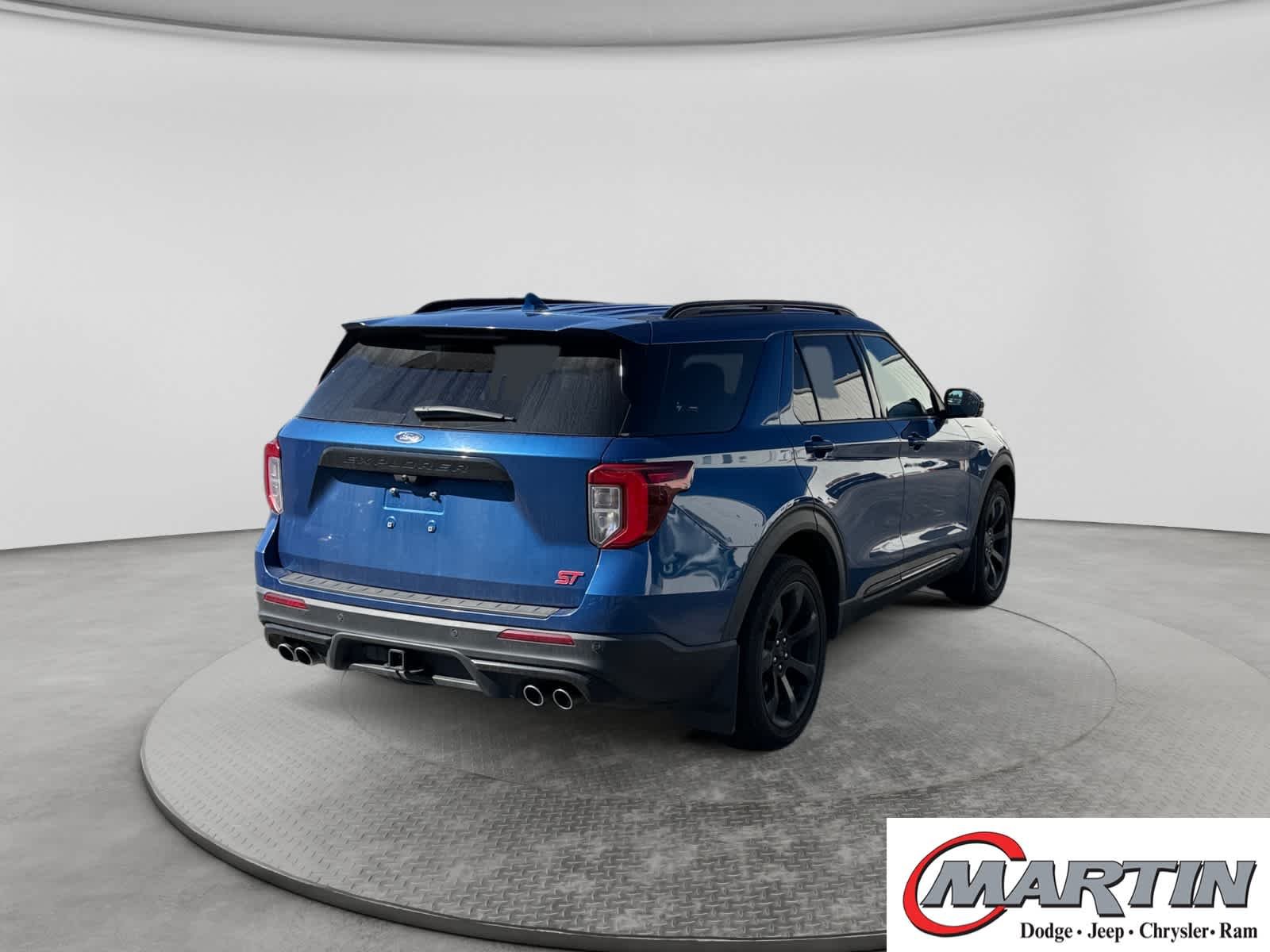 Used 2020 Atlas Blue Metallic Ford ST image 5