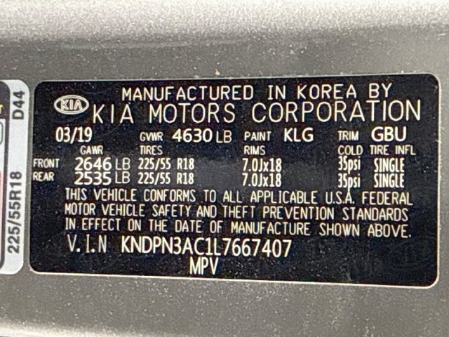 Used 2020 Steel Gray Kia EX image 36