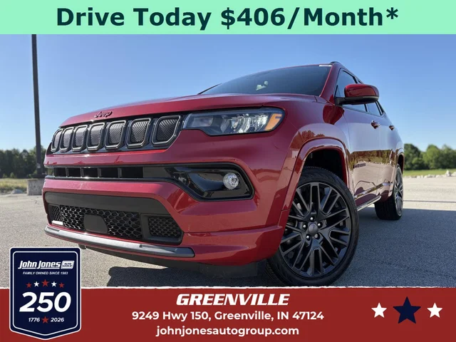 Pre-Owned 2022 Jeep Compass (RED) Edition Four Wheel Drive Sport Utility
