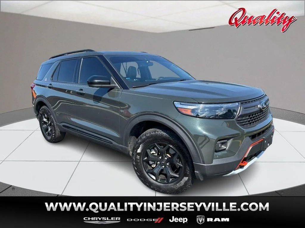 Used 2022 Forged Green Metallic Ford Timberline image 1