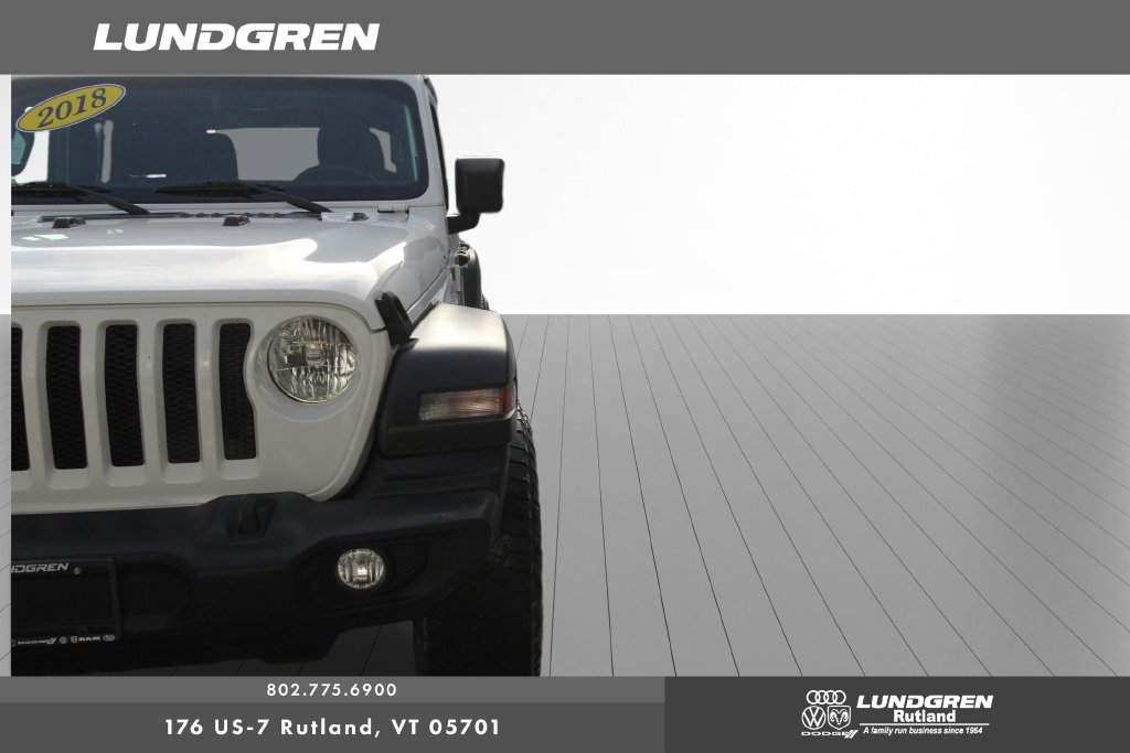 Used 2018 White Jeep Unlimited Sport S image 37