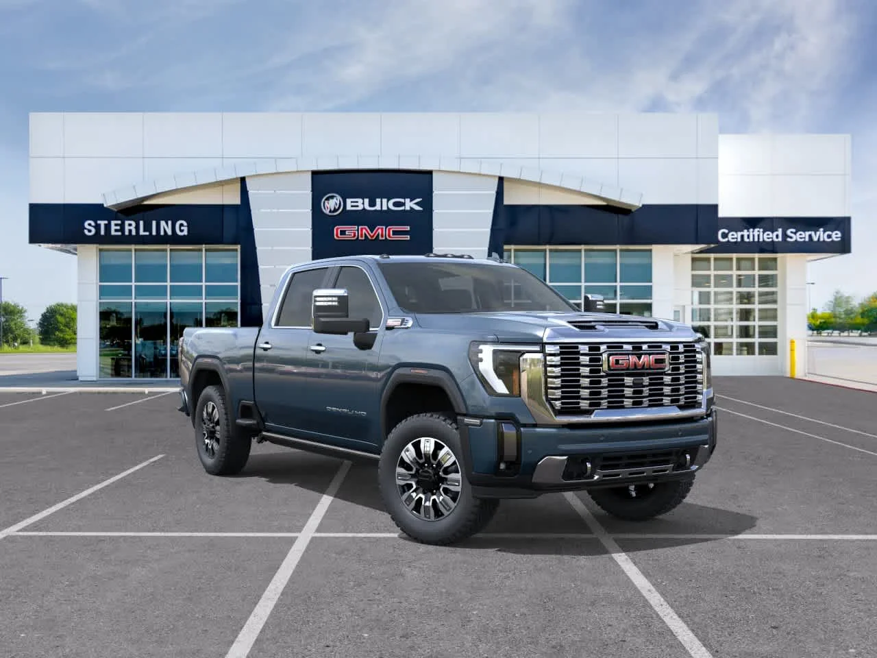 New 2026 Downpour Metallic GMC Denali image 1