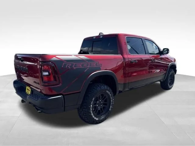 New 2026 Molten Red Pearl-Coat Exterior Paint RAM Rebel image 7