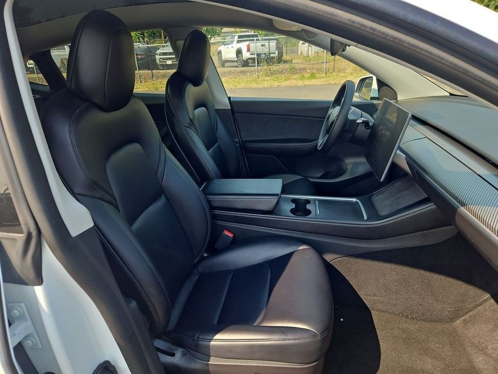 Used 2022 White Tesla Performance image 30