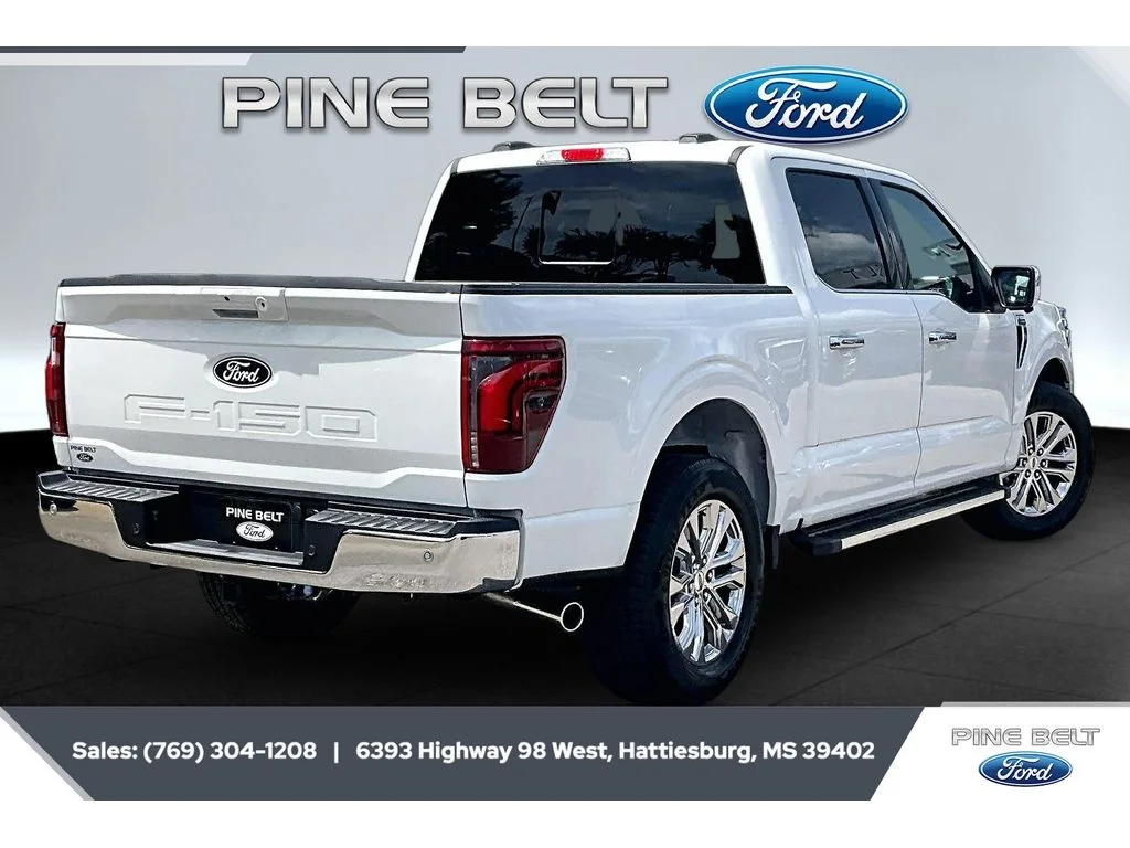 New 2026 Star White Metallic Tri-Coat Ford Lariat® image 11