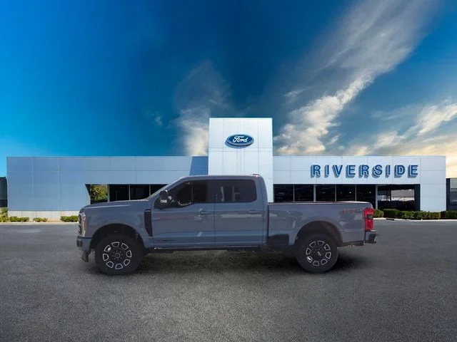 New 2026 Glacier Gray Metallic Tri-Coat Ford F-350® Platinum® image 4