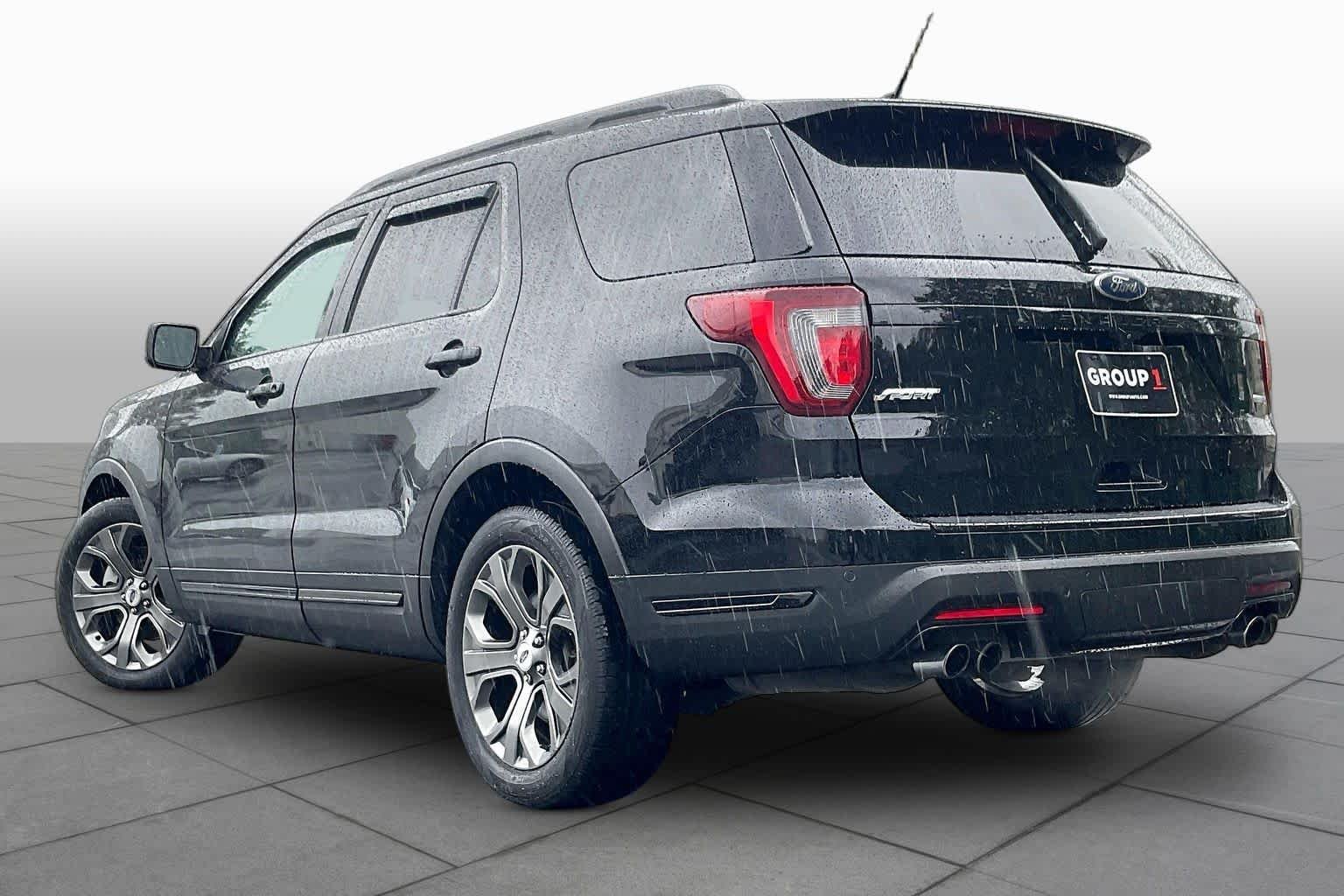 Used 2018 Shadow Black Ford Sport image 11