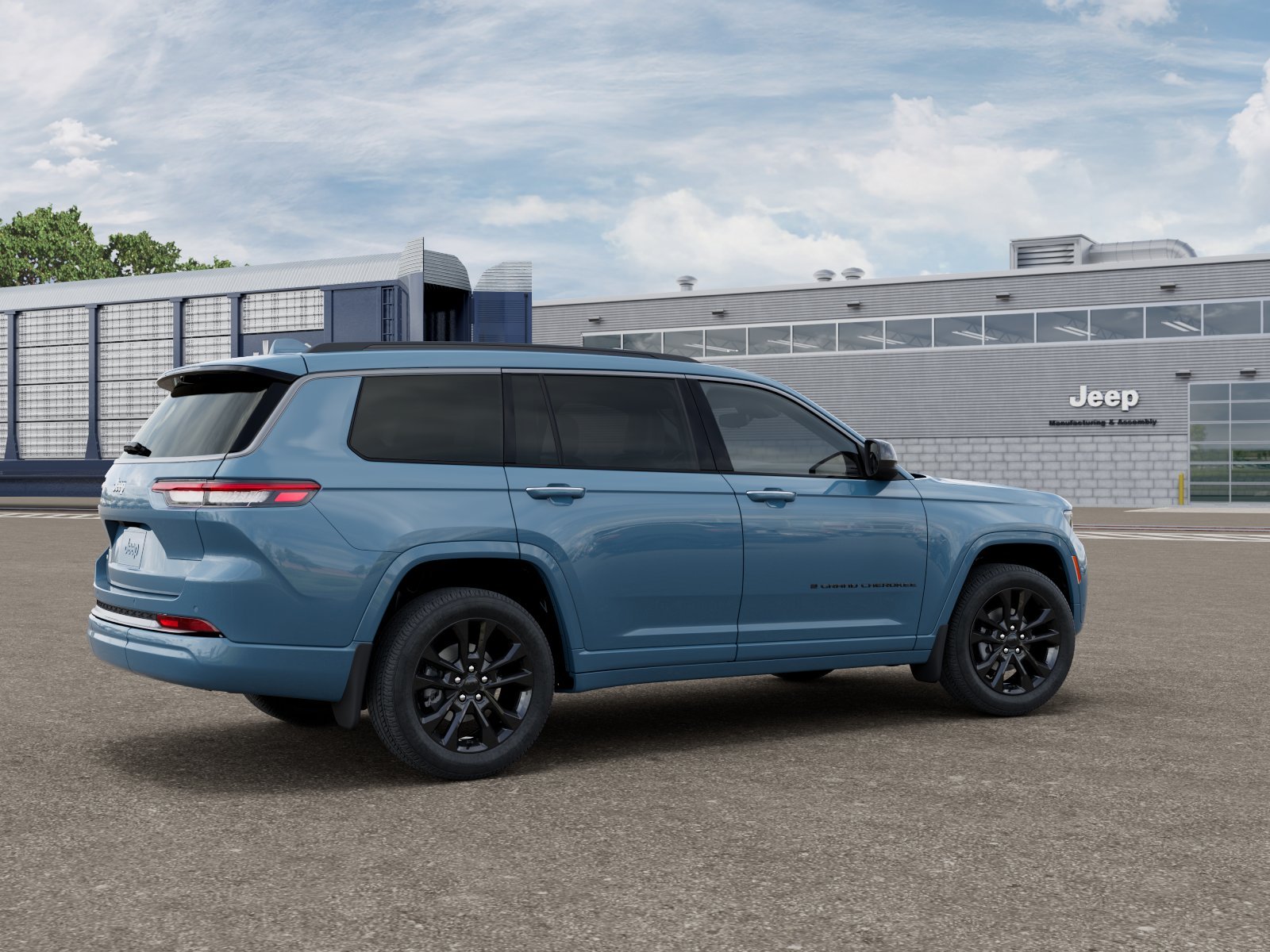 New 2026 Steel Blue Exterior Paint Jeep Limited image 4
